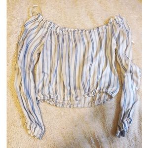 H&M long sleeve crop top 2